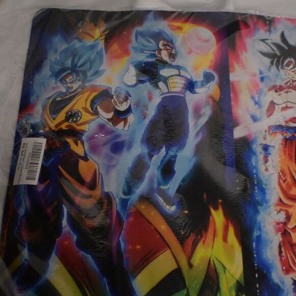Dragon Ball Z Super Large Gaming Mouse Pad 23.5" x 14" Inches Goku Vegeta - Picture 2 of 5